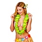 Hawaii slinger groen met kralenketting
