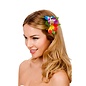 Haarclip hawaii bloem multi