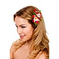Haarclip hawaii bloem roze