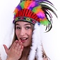 Indianen tooi multi kleuren luxe