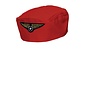 Rode stewardess muts