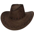 Cowboyhoed bruin suede