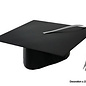 Geslaagde hoed tafel / wanddecoratie 33cm