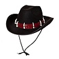 Cowboyhoed met haaientanden