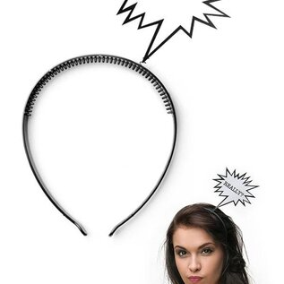 Diadeem met spreekwolkje