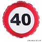 Folie ballon leeftijd 40