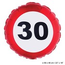 Folie ballon leeftijd 30