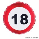 Folie ballon leeftijd 18