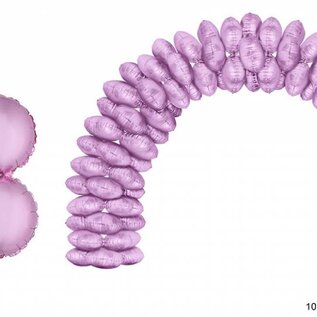 Ballonboog folieballonnen hart Roze
