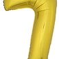 Grote folie opblaascijfers 7 Goud