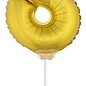 Folie opblaascijfer 8 Goud