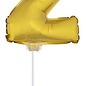 Folie ballon letter Z Goud