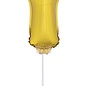 Folie ballon letter Y Goud