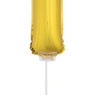 Folie ballon letter T Goud
