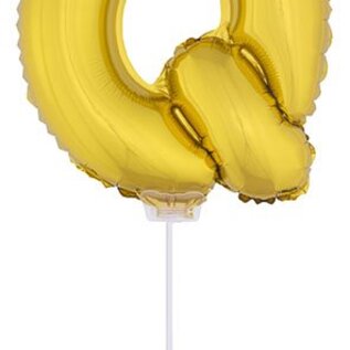 Folie ballon letter Q Goud