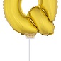 Folie ballon letter Q Goud