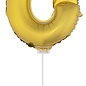 Folie ballon letter O Goud