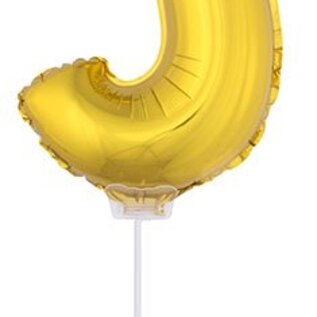Folie ballon letter J Goud