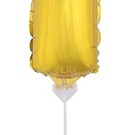 Folie ballon letter I Goud