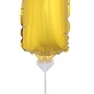 Folie ballon letter I Goud