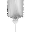 Folie ballon letter I Zilver
