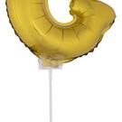 Folie ballon letter G Goud