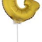 Folie ballon letter G Goud