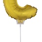 Folie ballon letter C Goud