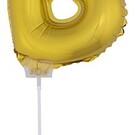 Folie ballon letter B Goud
