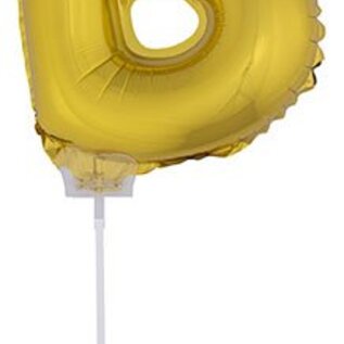 Folie ballon letter B Goud