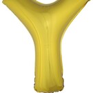 Grote folie ballon letter Y Goud