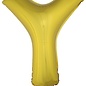 Grote folie ballon letter Y Goud