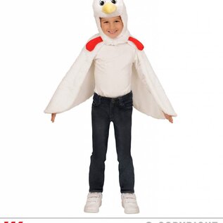 Nieuw2015-2016 Pluche peutercape als kip voor carnaval