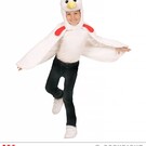 Nieuw2015-2016 Witte kippen cape met vleugeltjes voor kids
