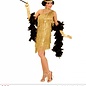 Nieuw2015-2016 Prachtige goudkleurige Charleston flapper voor feestjes