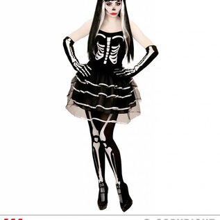 Halloween Horror skeletjurkjes voor griezelen met Halloween