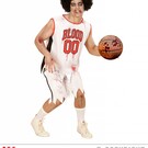 Halloween Zombie basketball kostuum voor Halloween