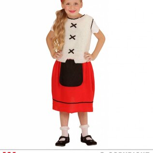 Nieuw2015-2016 Fleurige boerinnenjurkjes voor meisjes voor carnaval
