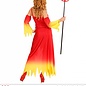 Halloween Prachtige rood vlammende duivelinnenjurkjes voor Halloween