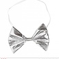 Nieuw2015-2016 Strikjes in metallic zilver voor party en carnaval