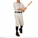 Nieuw2015-2016 Gestreepte honkbal spelers pakken
