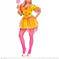 Nieuw2015-2016 Neonkleurige jurkjes voor dames voor carnaval