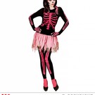 Halloween Roze skeletonjurkjes voor Halloween