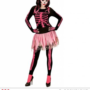Halloween Roze skeletonjurkjes voor Halloween voor dames