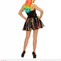 Nieuw2015-2016 Sexy neon regenboog jurkjes voor dames
