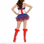 Nieuw2015-2016 Amerikaans jurkje voor meiden voor carnaval