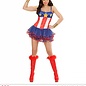 Nieuw2015-2016 Amerikaans jurkje voor meiden voor carnaval