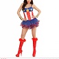 Nieuw2015-2016 Amerikaans jurkje voor meiden voor carnaval
