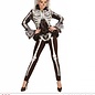 Halloween Angstaanjagende skeletpakjes voor dames voor Halloween