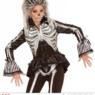 Halloween Angstaanjagende skeletpakjes voor dames voor Halloween